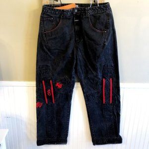 Vintage Marithe Francois Girbaud Jeans Black 38M